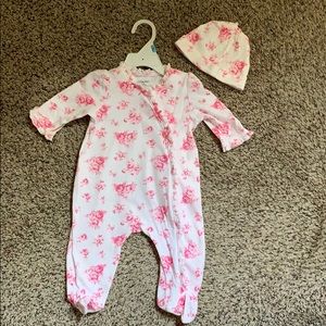 Baby sleeper and hat